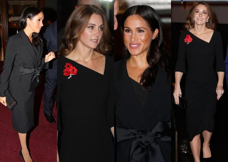 U broj prevelikom kaputu Meghan Markle modno je podbacila, no zato je Kate Middleton bila nepogrešiva