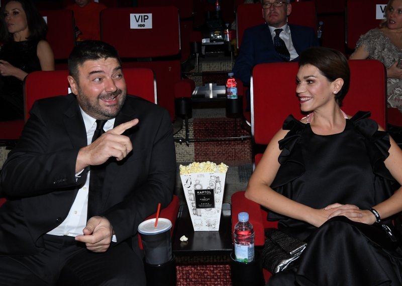 I dalje su nerazdvojni: Goran Navojec i Marija Škaričić skupa uživali u kinu