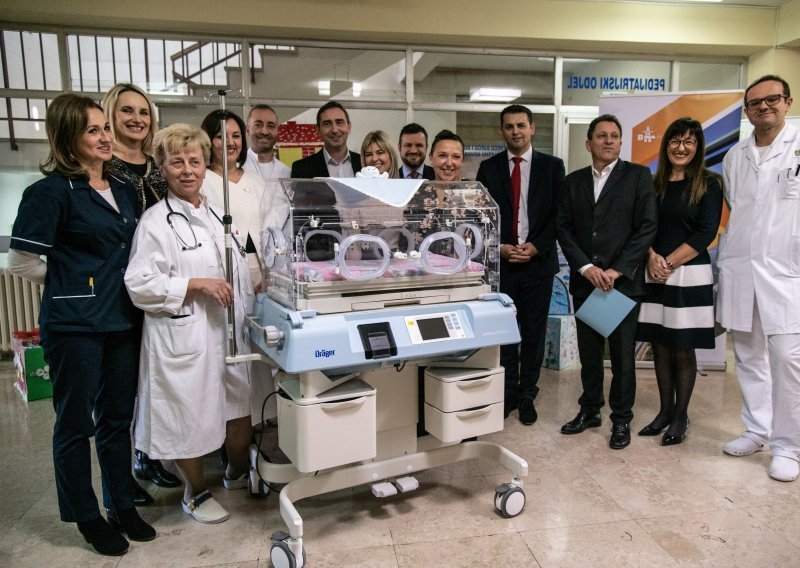 Novi inkubator doniran Općoj bolnici Pula