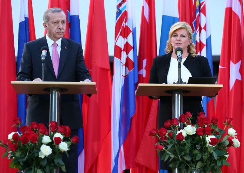 Erdogan želi da Hrvatska i Turska dosegnu razmjenu od milijardu dolara