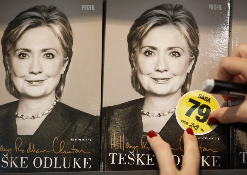 Predstavljene 'Teške odluke' Hillary Rodham Clinton