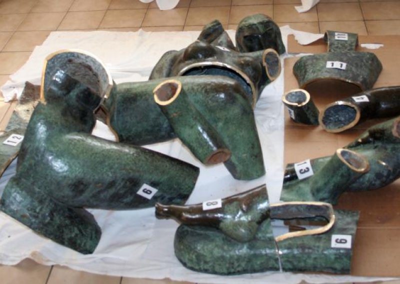 Daruvarska 'Gola Maja' pronađena razrezana na 13 dijelova