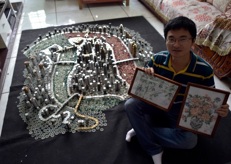 Kineski umjetnik sagradio cijeli grad od kovanica