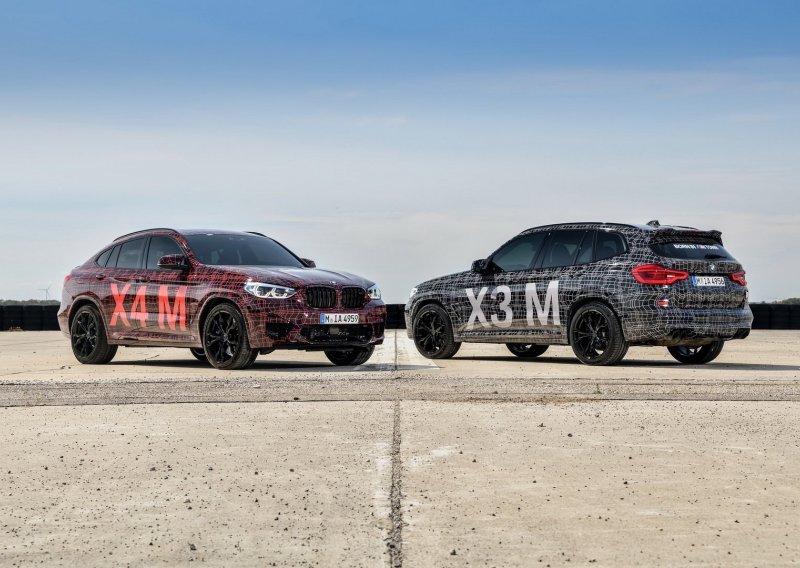 BMW pokazao prve fotografije SUV-ova X3 M i X4 M