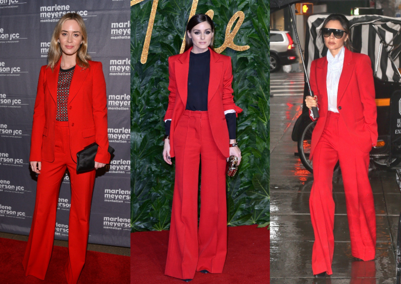 Poslovna elegancija s daškom seksepila: Ove slavne ljepotice znaju kako se nose crvena odijela