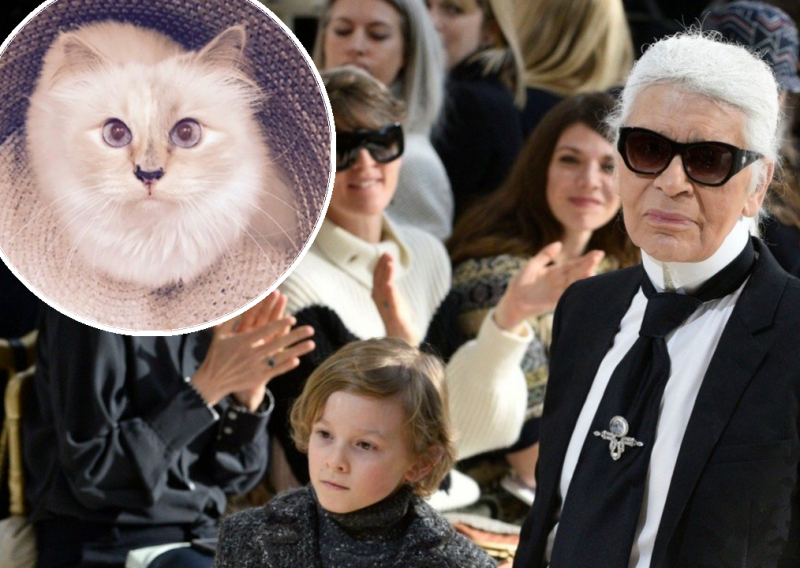 Tko će naslijediti 172 milijuna eura - Lagerfeldova mačka Choupette ili njegovo kumče?