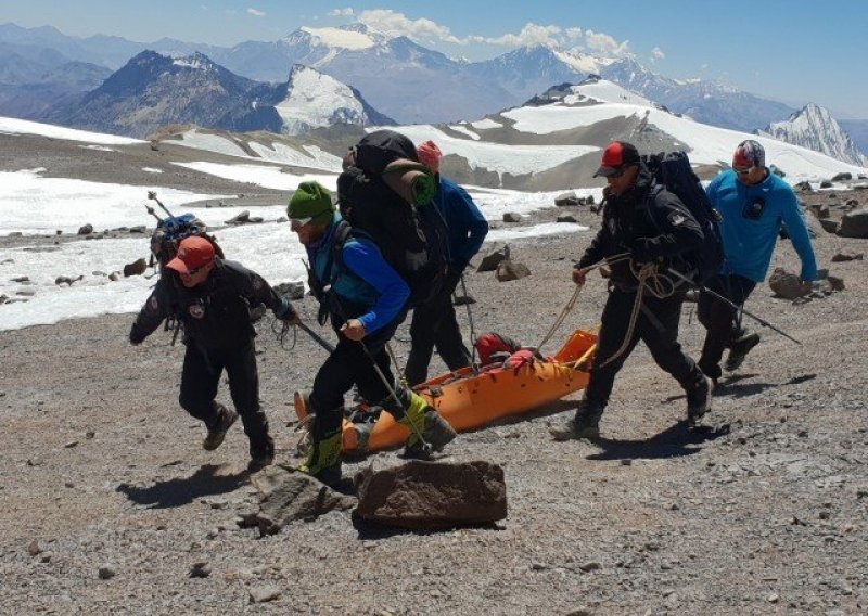 Pogledajte kako je HGSS spasio planinara na najvišem vrhu Južne Amerike