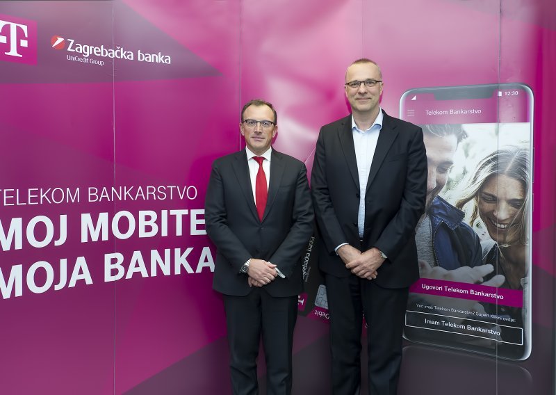Hrvatski Telekom i Zagrebačka banka pokreću najsuvremeniju uslugu mobilnog bankarstva u Hrvatskoj