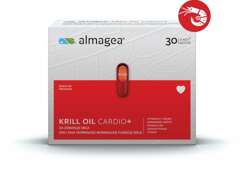 Poklanjamo dodatak prehrani Almagea Krill Oil Cardio+