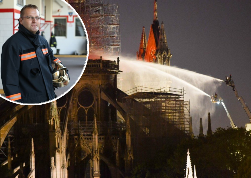 Šef zagrebačkih vatrogasaca otkrio zašto Notre Dame nije gašena iz zraka i što bi bilo da požar izbije na zagrebačkoj katedrali