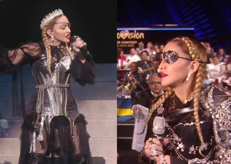 Madonnin nastup na Eurosongu ispao debakl, nemilosrdno je ismijavaju na društvenim mrežama