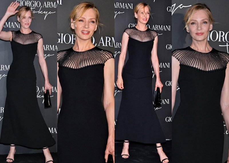 Holivudska ikona Uma Thurman sve je očarala u haljini najpoželjnije dužine