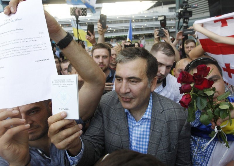 Bivši gruzijski predsjednik Saakašvili vratio se u Ukrajinu