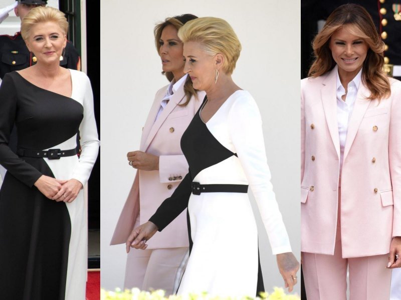 Prva dama Poljske, Agata Kornhauser-Duda i Melania Trump