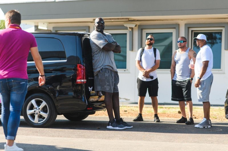 Bivši NBA košarkaš Shaquille O'Neal sletio u zračnu luku Zadar