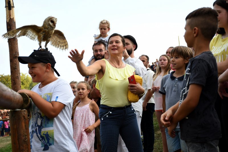 Koprivnica: Sokolari iz Slovačke najveća atrakcija zadnjeg dana Renesansnog festivala