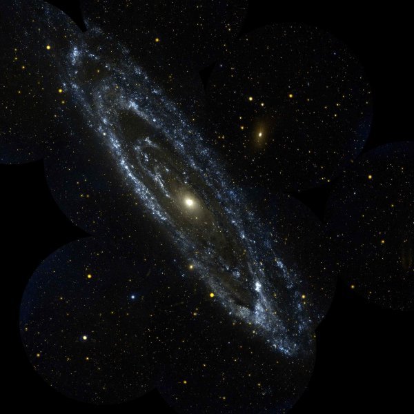 Andromeda juri 400.000 km/h