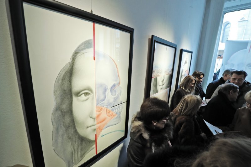 Otvorena je izložba Dimitrija Popovića posvećena Leonardu da Vinciju