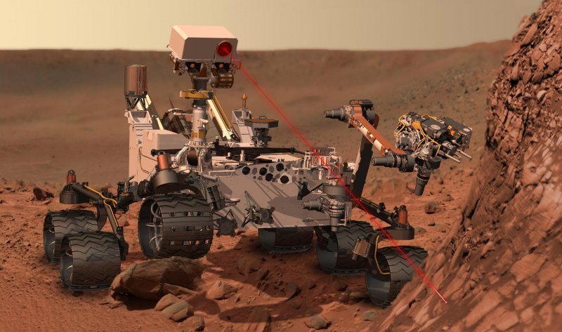 Curiosity na Marsu