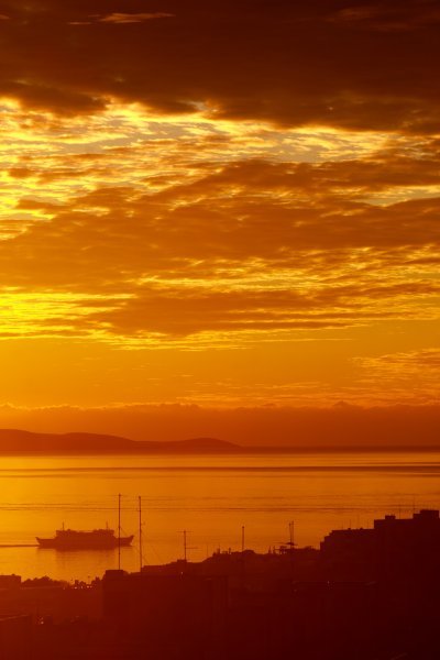Zalazak sunca u Splitu