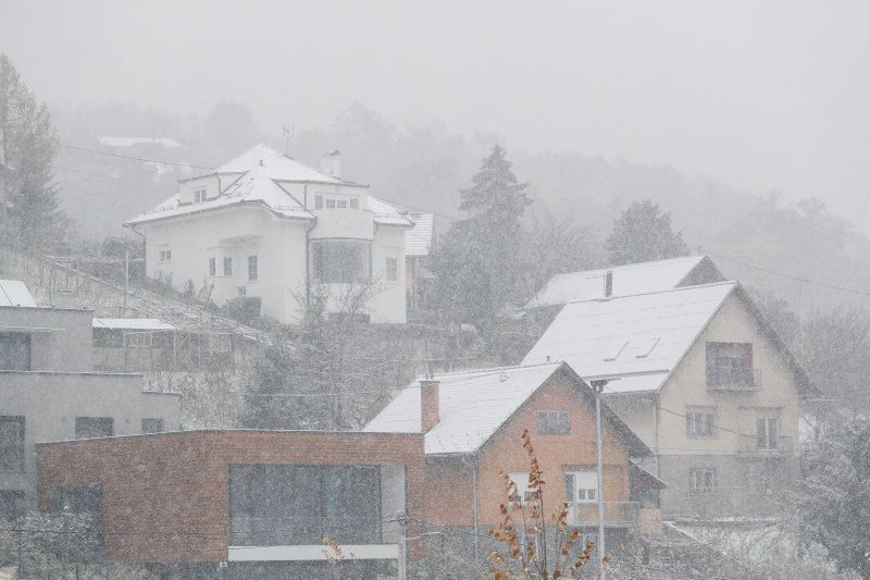 Zagreb pod snježnim pokrivačem