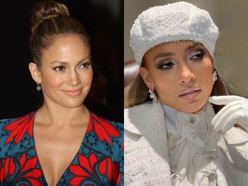 Jennifer Lopez 2010. i 2021.