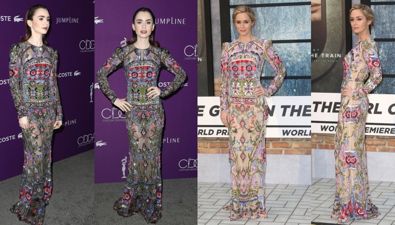 Lily Collins  i Emily Blunt
