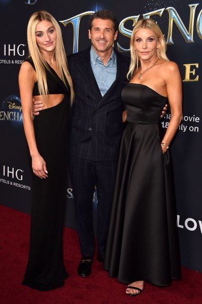 Patrick Dempsey sa suprugom i kćerkom
