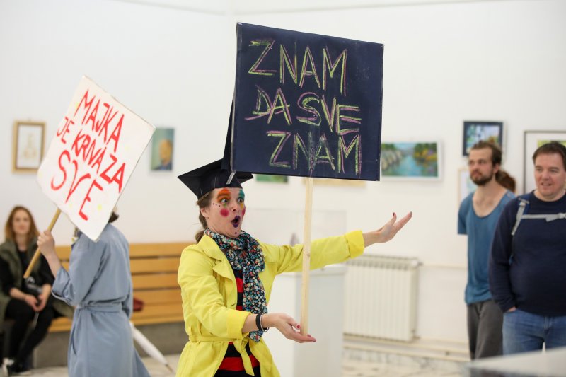 Svečano otvorenje Zagreb Clown Festivala