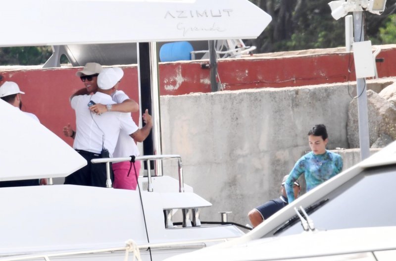 Georgina Rodriguez i Cristiano Ronaldo na Sardiniji