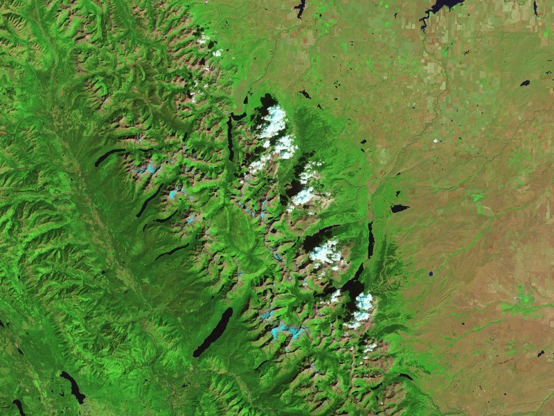 Iščezavajući ledenjaci Nacionalnog parka Glacier u Montani 17. kolovoz 1984.