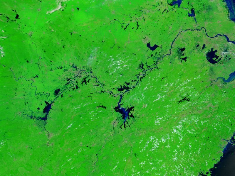 Ogromne štete u porječju rijeke Yangtze, Kina 28. srpnja 2016.