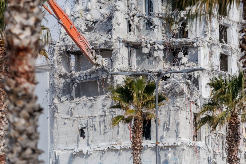 Rušenje hotela Marjan u Splitu
