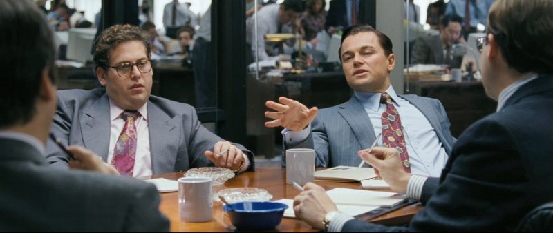 Jonah Hill i Leonardo DiCaprio u filmu 'Vuk s Wall Streeta'