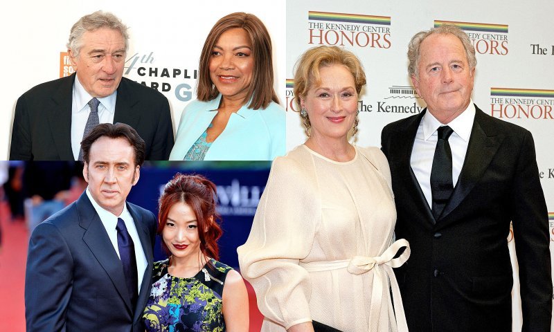 Robert De Niro i Grace Hightower, Meryl Streep i Don Gummer, Nicolas Cage i Alice Kim
