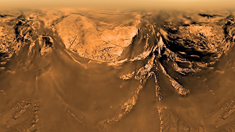 Huygensov silazak na kameniti Titan