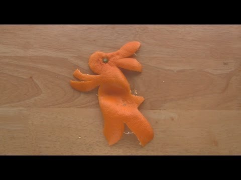 Zec - Orange Origami Art