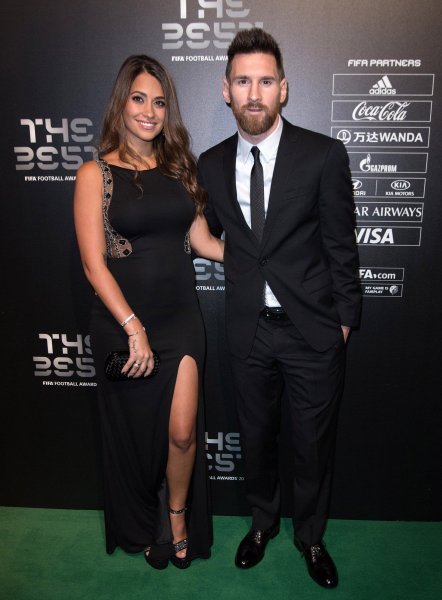 Lionel Messi sa suprugom Antonellom Roccuzzo
