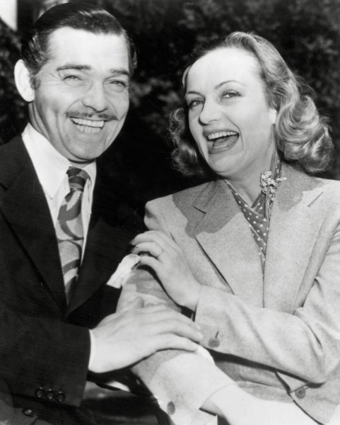 Clark Gable i Carole Lombard