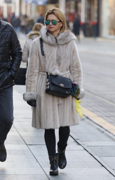 Zimska moda u centru grada