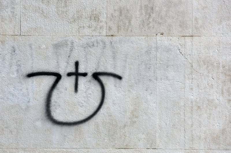 Fašistički grafiti u Šibeniku