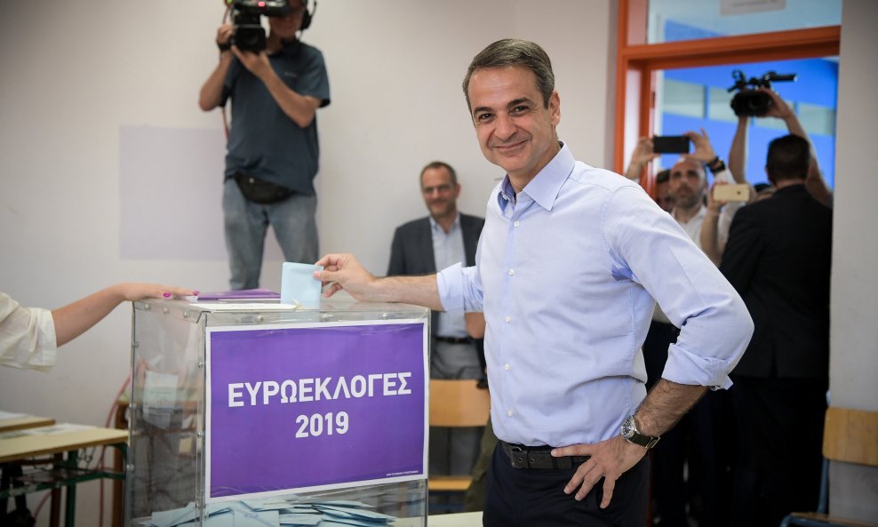 Čelnik Nove demokracije Kyriakos Mitsotakis