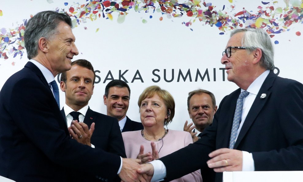 Argentinski predsjednik Mauricio Macri i predsjednik Europske komisije Jean-Claude Juncker