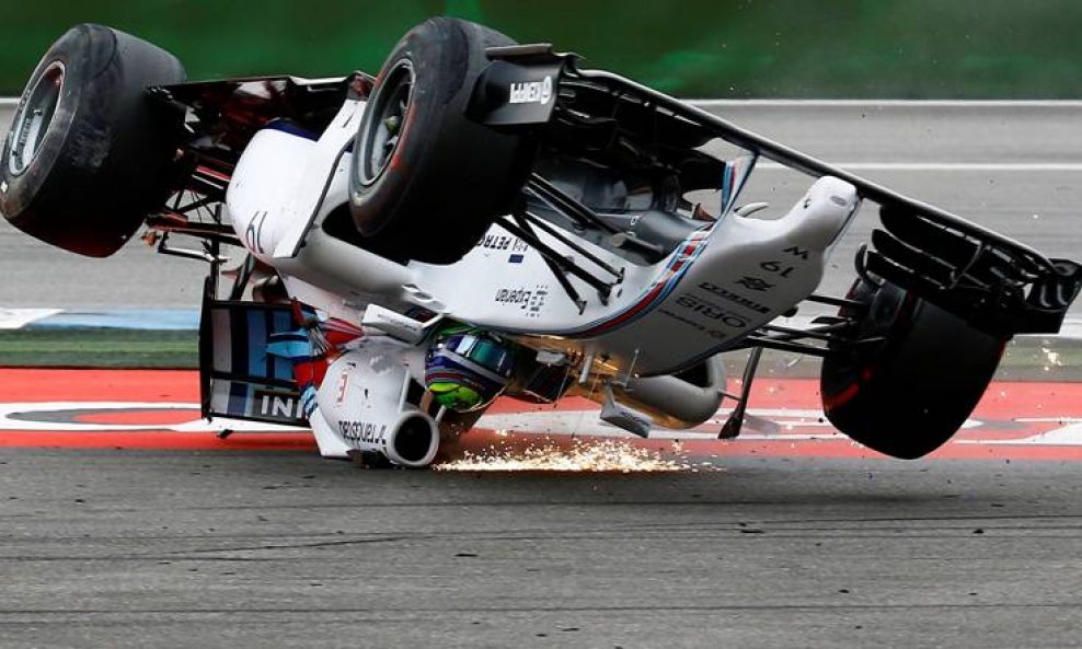 Felipe Massa - nesreća - Hockenheim