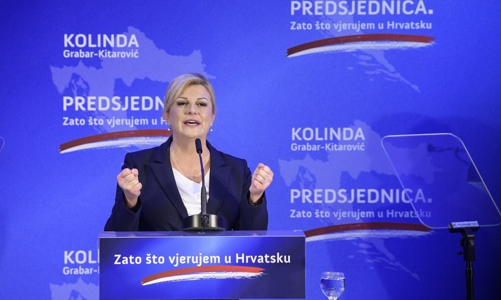 Predsjednica Kolinda Grabar Kitarović najavila je kandidaturu za drugi mandat