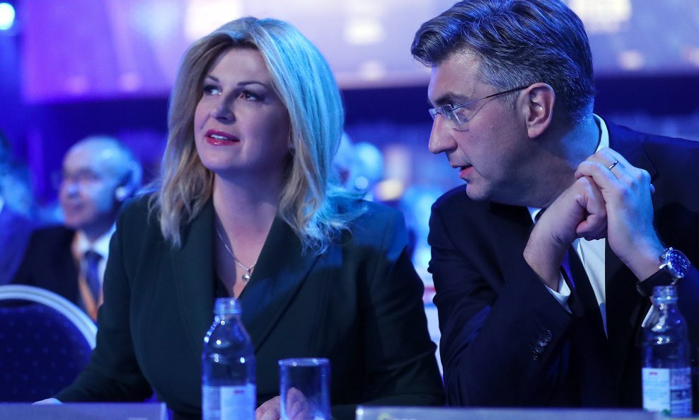 Kolinda Grabar Kitarović, Andrej Plenković