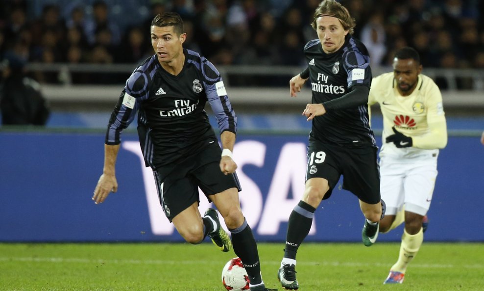Cristiano Ronaldo i Luka Modrić