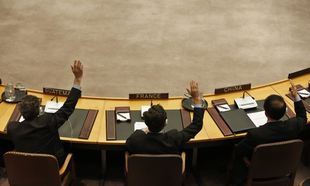 Glasanje u Vijeću sigurnosti UN-a