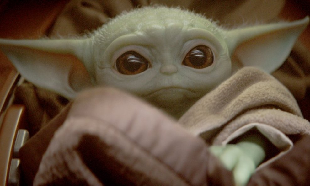 Mladunče koje Mandalorian vuče po galaksiji - popularno: baby Yoda