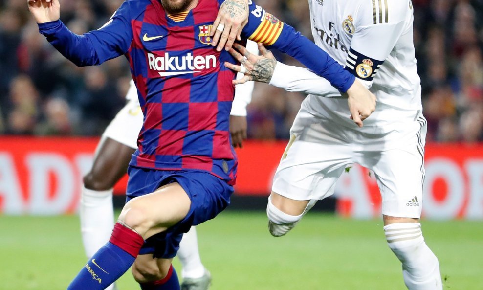Lionel Messi i Sergio Ramos